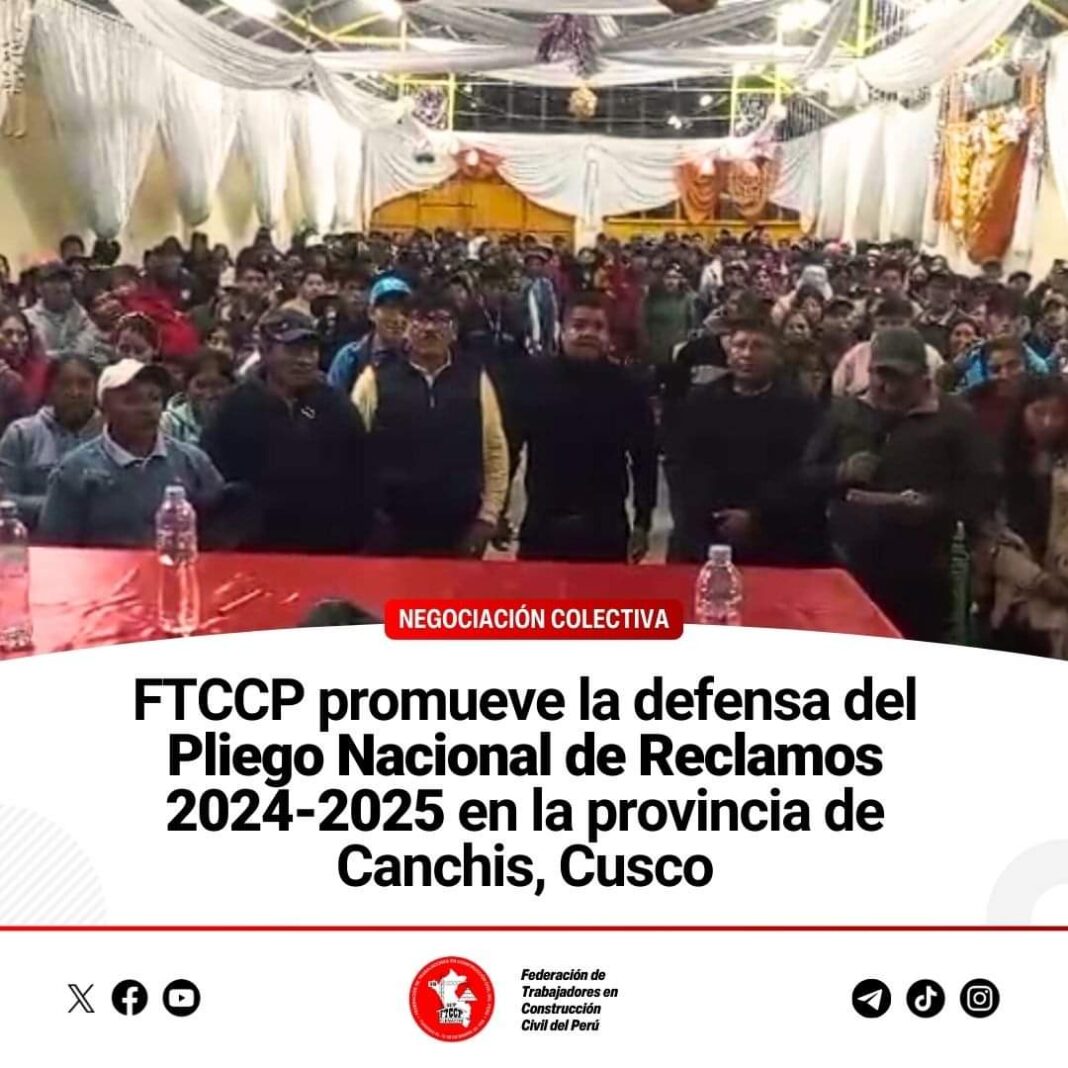 Ftccp Perú Negociación Colectiva 2024 2025 Flemacon 0199